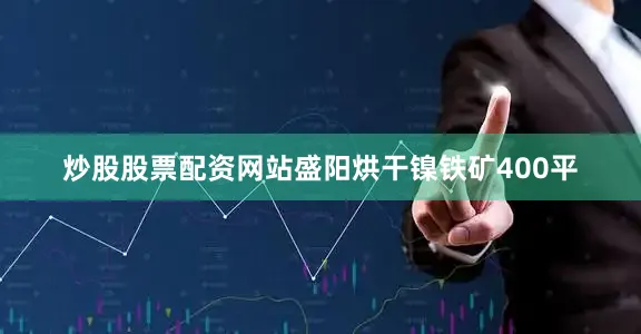 炒股股票配资网站盛阳烘干镍铁矿400平